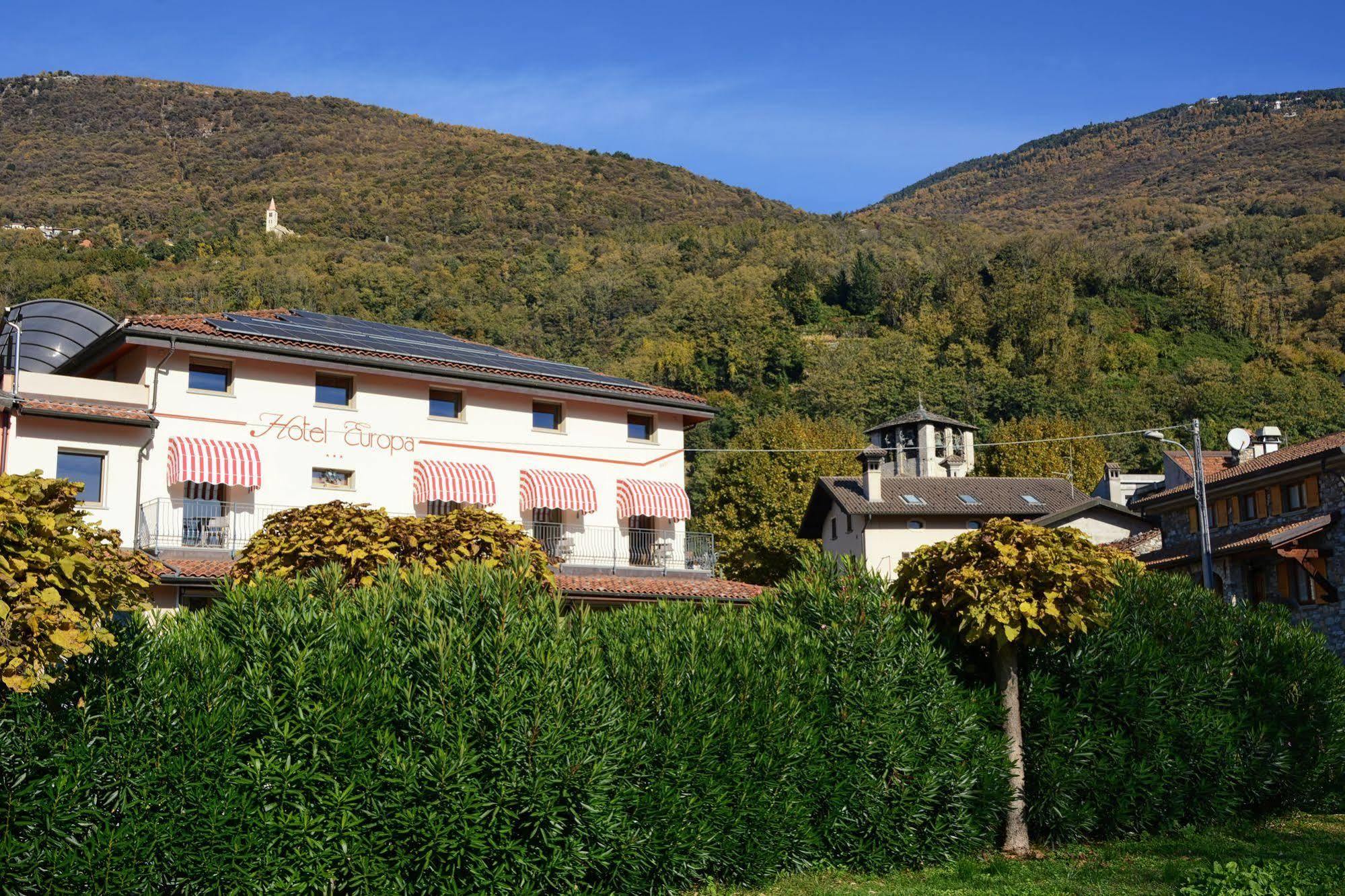 Hotel Europa - Sorico Bagian luar foto